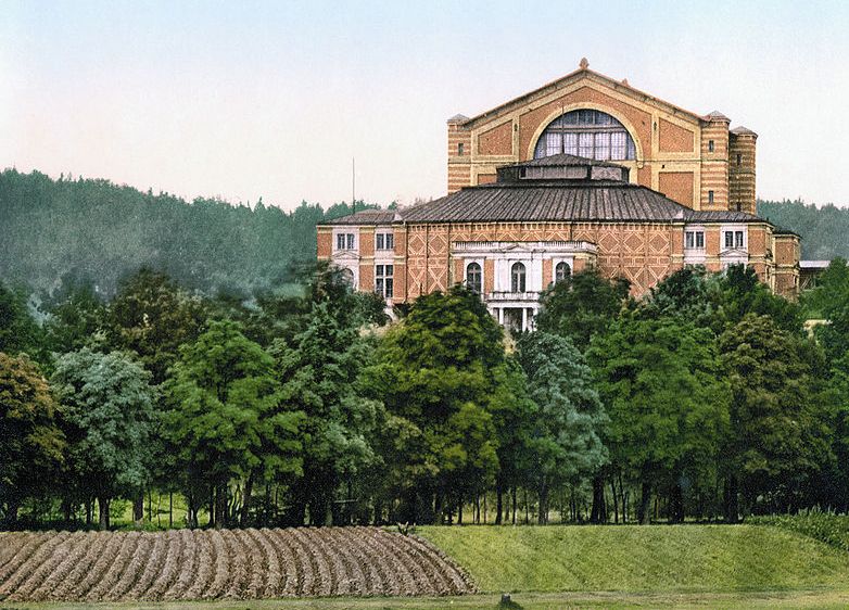 festspielhaus um 1900