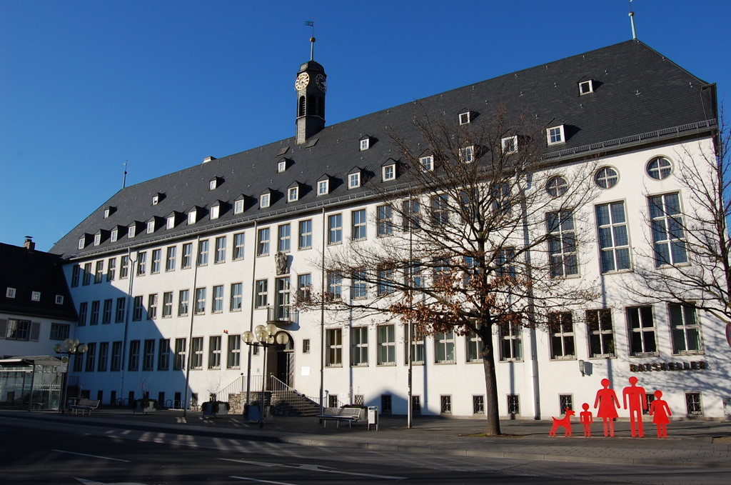 Fassade Rathaus Ruesselsheim